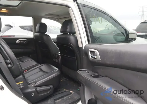 2017 Nissan Pathfinder Platinum из США, поврежденный, VIN 5N1DR2MM8HC635344